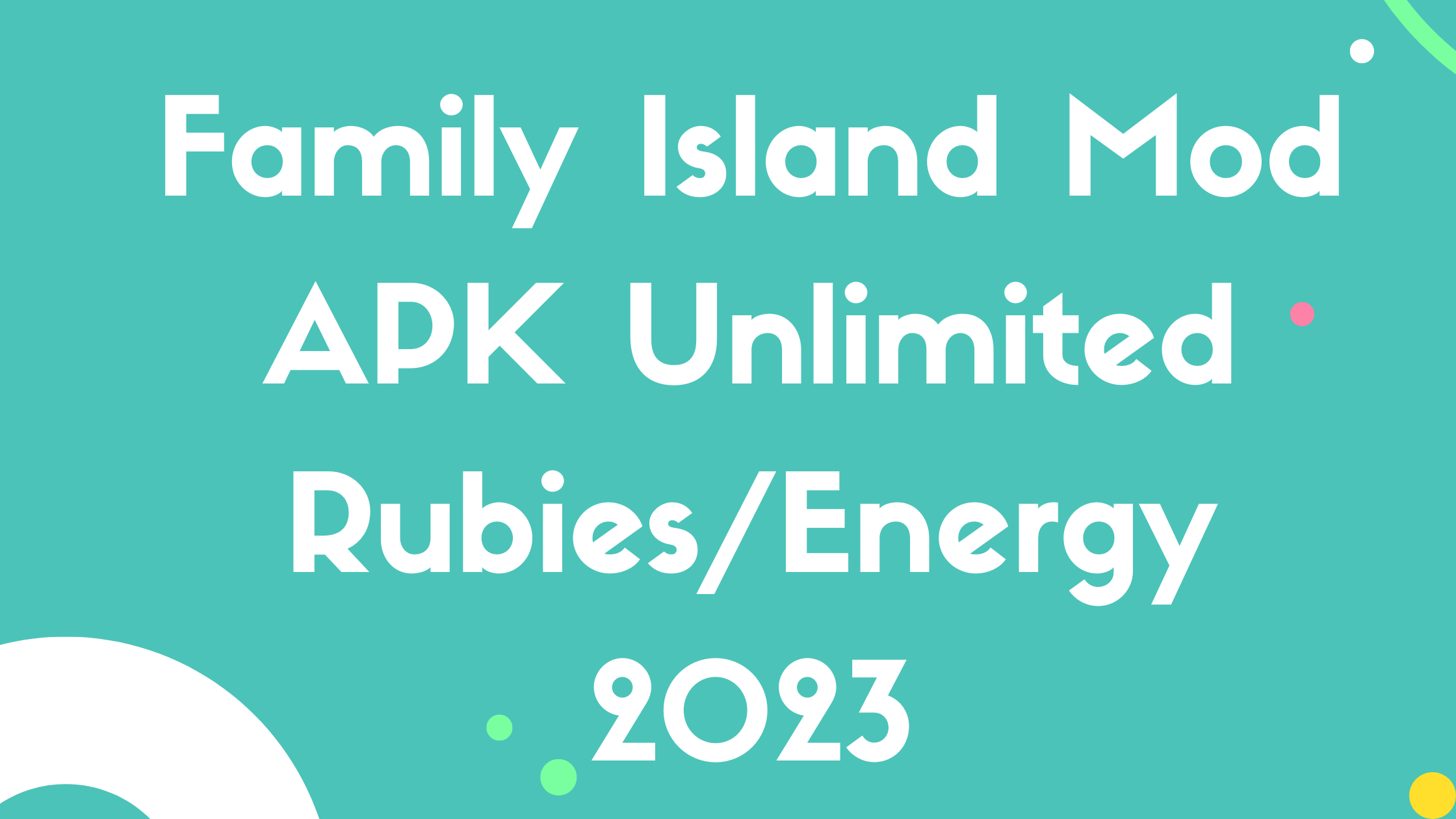 Family Island Mod APK Unlimited Rubies/Energy 2023