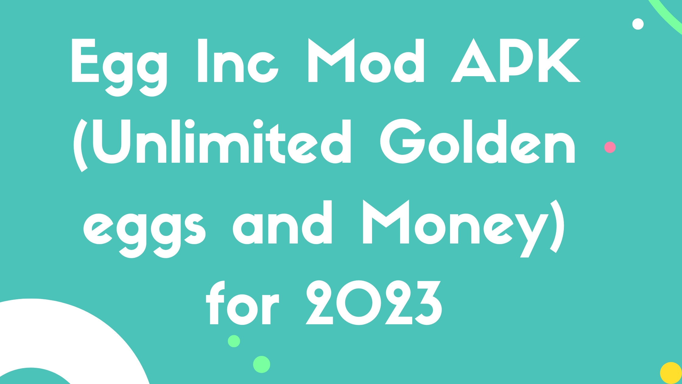 Egg Inc Mod APK (Unlimited Golden eggs and Money) for 2023
