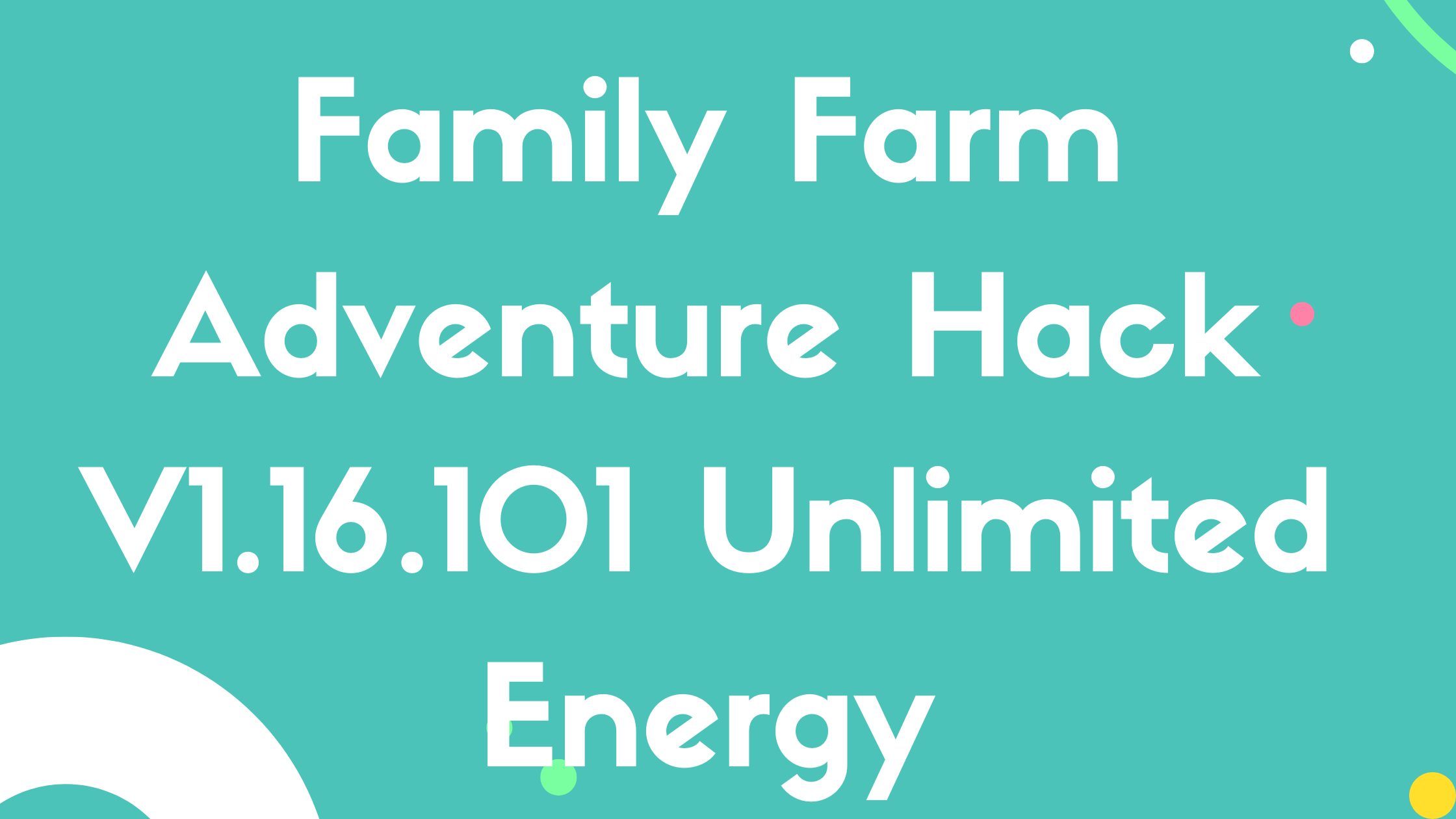Family Farm Adventure Hack V1.16.101 Unlimited Energy